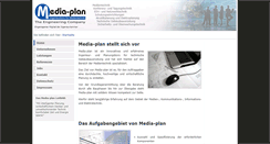 Desktop Screenshot of mediaplan-buero.de